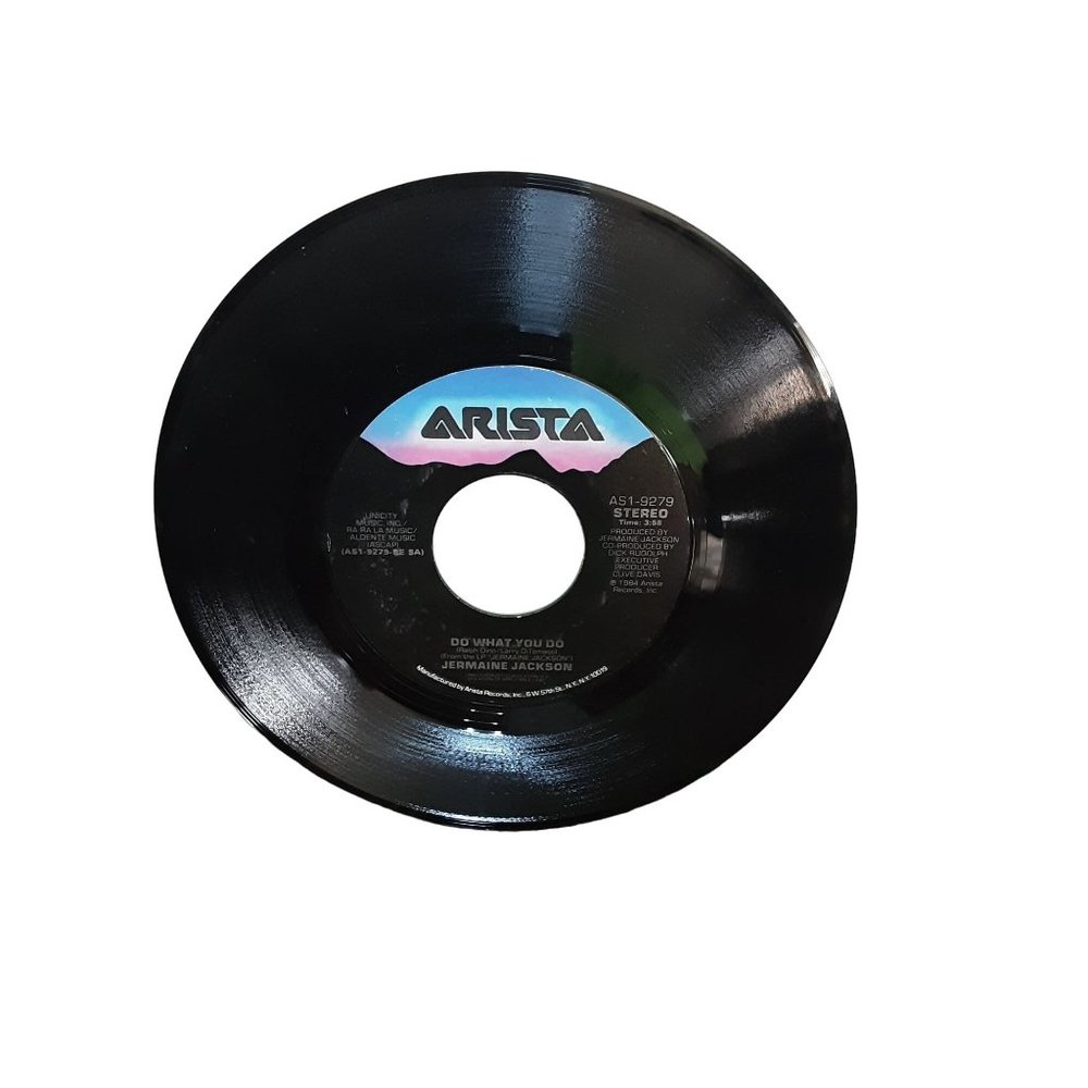Jermaine Jackson Do What You Do 45 Record Arista 9279 1984